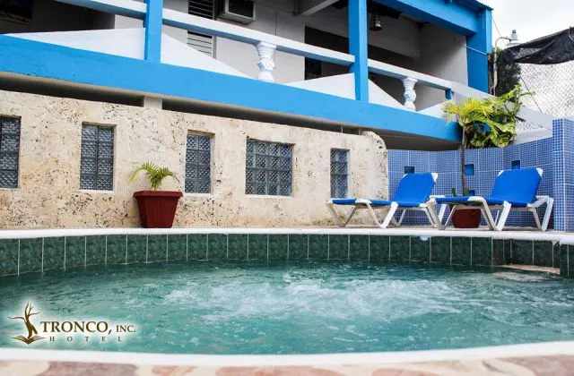 Hotel El Troncon Caribbean Inc Boca Chica piscine